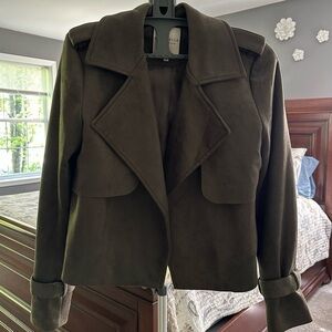 Bagatelle Faux Suede Jacket